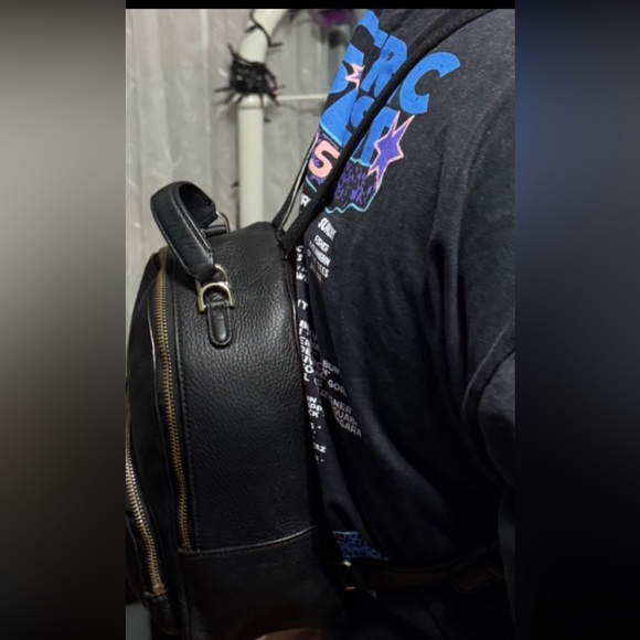 Hudson Kate Spade Small Black Backpack - Picture 2 of 4